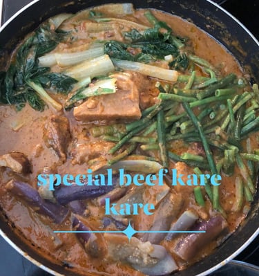 beef kare kare