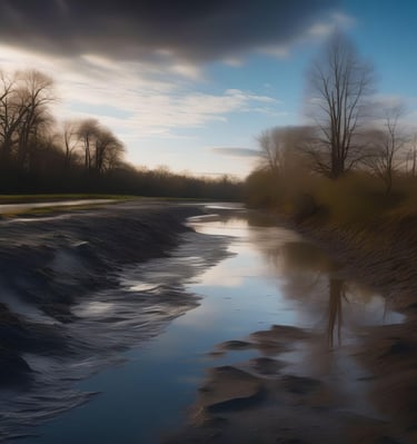 La rivière en cendres