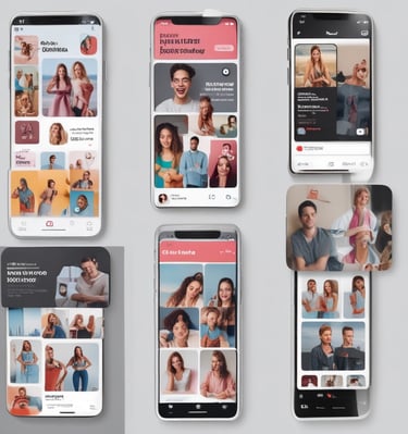 A bustling urban setting with large digital billboards displaying colorful advertisements. Prominent ads include 'Make Google do it' and 'American Idol Winner David Cook'. Bright neon colors and giant screens dominate the scene, hinting at a lively nightlife area.