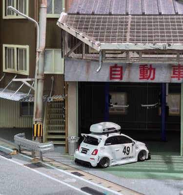 1/64 Mini GT Liberty Walk Abarth
