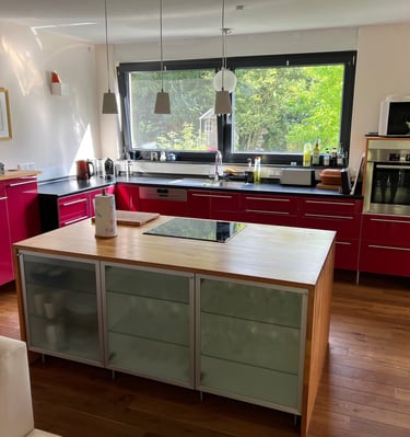 voll ausgestattete Küche