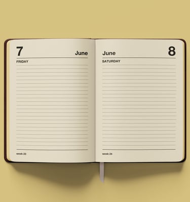 Agendas à couverture rigide