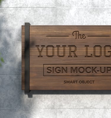 Panneaux avec gravure en bois