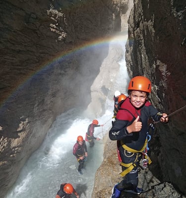 Canyon de la Blache, canyoning Serre-Ponçon, canyon sportif