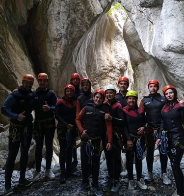 Les gorges du Fournel, canyon entre amis, famille, Briançon, Savines, Chorges, Queyras