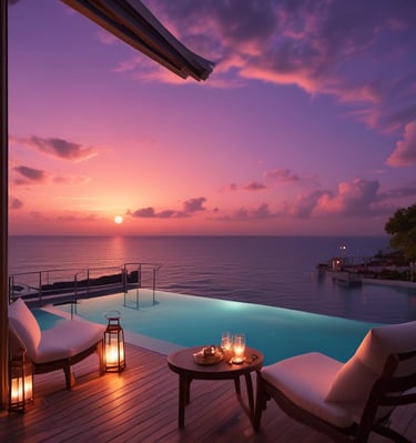 A vibrant photo of a family enjoying a sunny beach vacation arranged by mta trips.