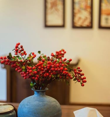 The Yangshuo Li River Resort is designed with soothing features