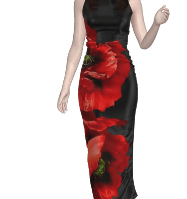 Big Fashion Floral Print on Stretchable fabric, perfect for dresses and More