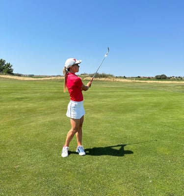 Nela Nováková, golfové hriště