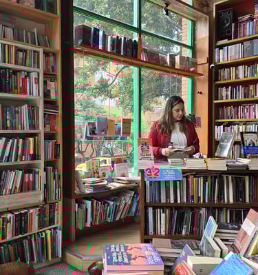 amo leer amo las bibliotecas como esta en bogotá