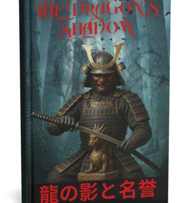 a book cover of the book the dragon's shadow