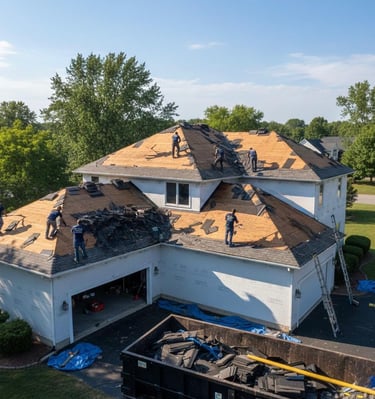 Exterior remodeling in New Castle Delaware by Siblings Construction LLC