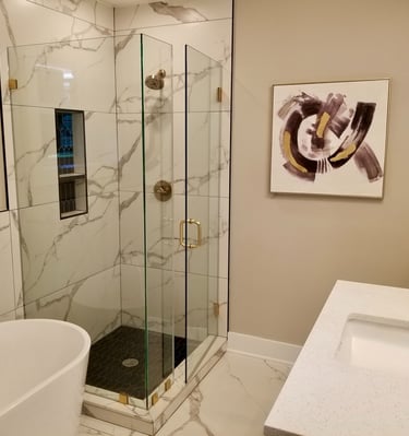 One nice bathroom