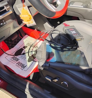 auto glass static calibration