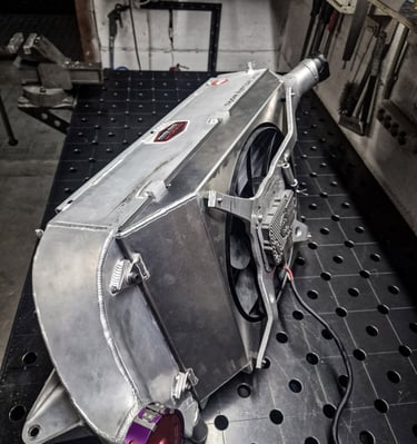 FIA motorsporta PWR interkūlers ford fiesta RX automašīnai