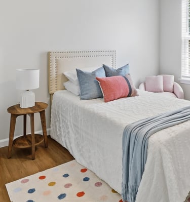 kids room staged by staging house in simpsonville sc