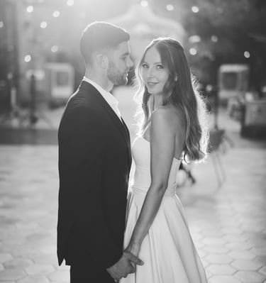 צילומי חוץ, צילום חתונות, שחור לבן