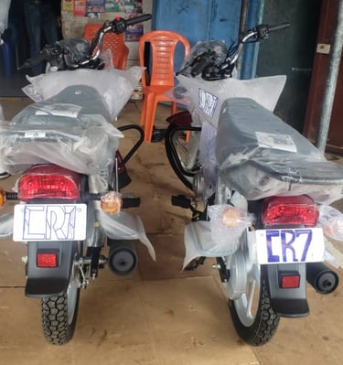 CMRC purchased New motorcycle for Evangelist to travel to teach the gospel