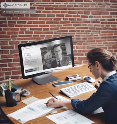 A team meeting discussing financial strategies with charts and graphs.