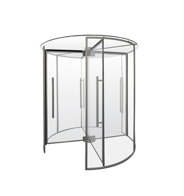 Different and fashionable revolving doors