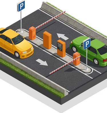  Entrance & Exit Management System.