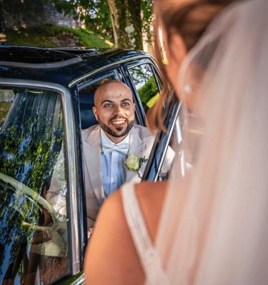 Kim und Salvatore Old-Timer