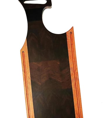 X- LARGE Unique Charcuterie Board, Cheese Board, Cutting Board, Reversible Wooden Chopping-Serving B