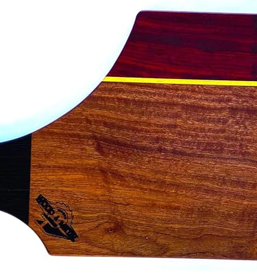 Charcuterie Board, Cutting Board, Reversible Wooden Chopping-Serving Board (Hardwood, Large