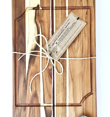 Charcuterie Board, Cutting Board, Cheese board, Serving Board (X-Large, Mediterranean)