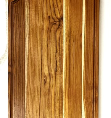 X-Large Charcuterie Board, Cutting Board, Cheese board, Serving Board, Platter Board (With 2 stainle