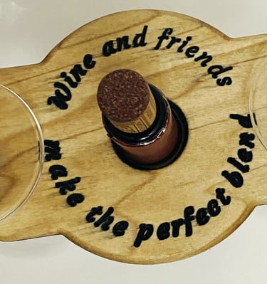Wine Glass Holder.   