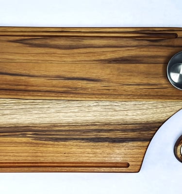 X-Large Charcuterie Board, Cutting Board, Serving Board. Reversible Wooden Chopping Whith 4oz - 2.5o