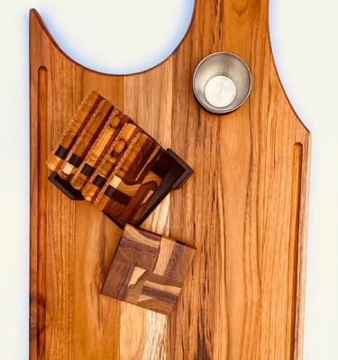 Charcuterie Board, Cutting Board, Cheese board, Serving Board. Reversible Wooden Chopping and servin