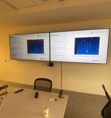 Videoconference room install