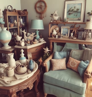 An elegant wooden furniture piece showcasing craftsmanship.