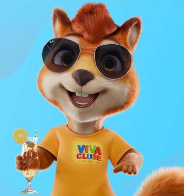 mascote 3D personagem 3D