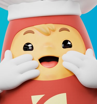 mascote 3d