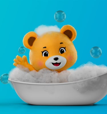 mascote 3D personagem 3D