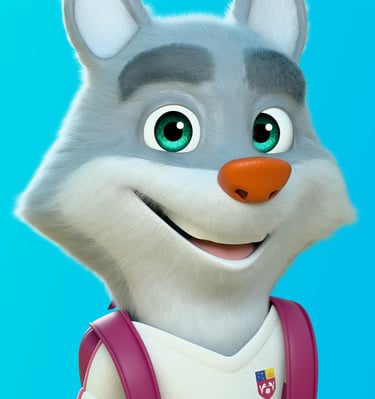 mascote 3d personagem 3d