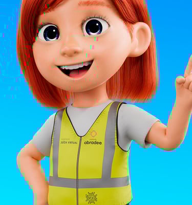 mascote 3D personagem 3D