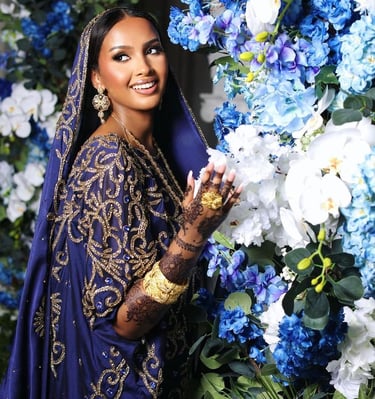 Somali Aroos dress by alalaas