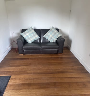 Iroko Floor from planks