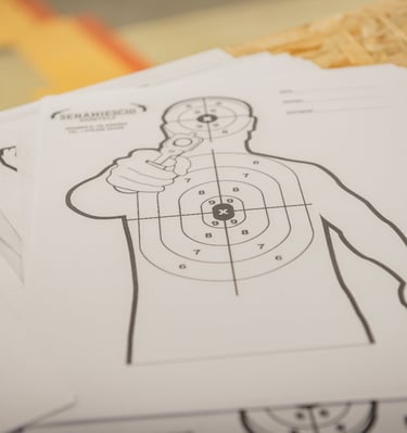 popierius su taikiniu