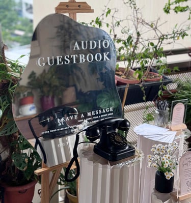 audio guestbook rental for wedding 6