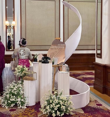 audio guestbook rental for wedding 