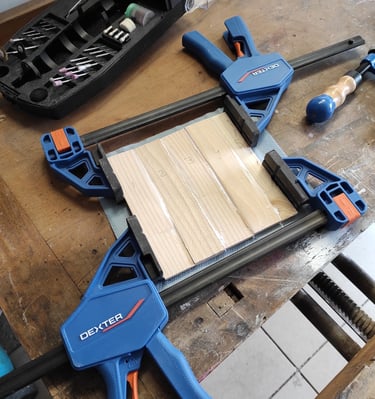 Fabrication du lustre