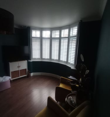 bay window shutters