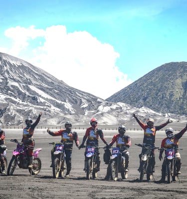 Bromo multi day dirt bike adventure 