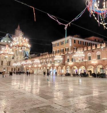 ✨ Piazza del Popolo ad di Ascoli Piceno by Indieblondie® from Le Marche in Italy™