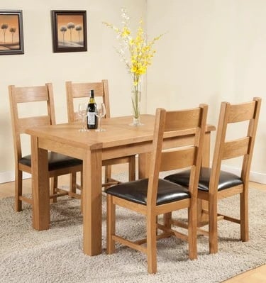 Shrewsbury 120/153cm Dining Table